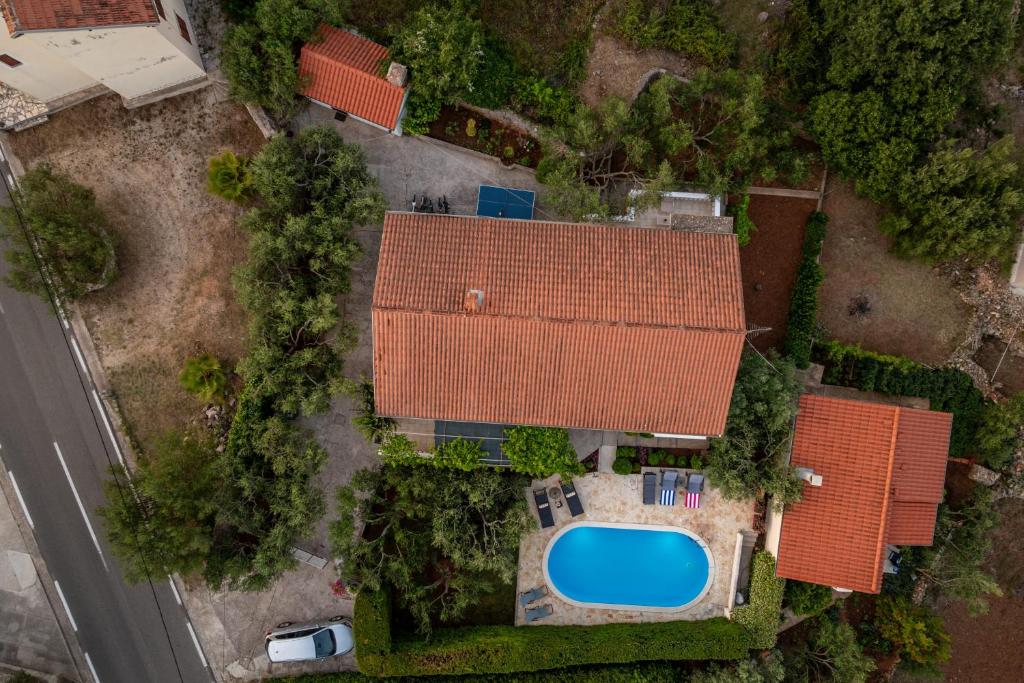 Bazén v ubytovaní Villa Pine ZadarVillas alebo v jeho blízkosti