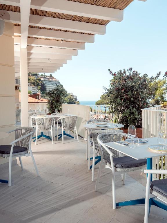 Balkón nebo terasa v ubytování Hotel Tirrenia