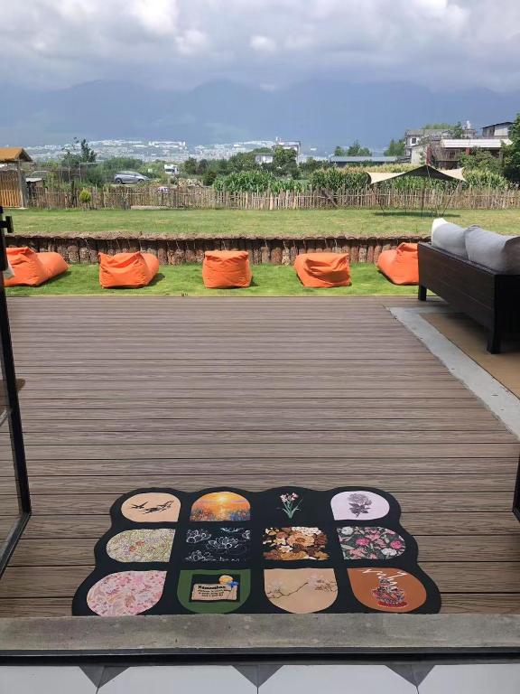 Balkón nebo terasa v ubytování Forest B&B