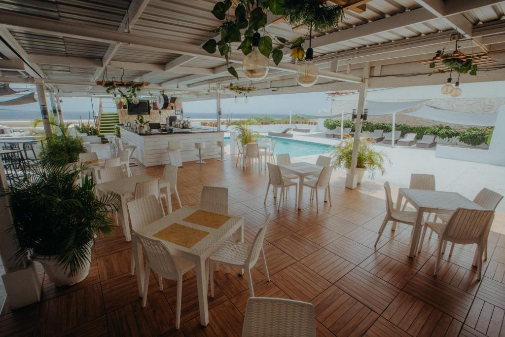 Restaurace v ubytování Curacao Airport Hotel