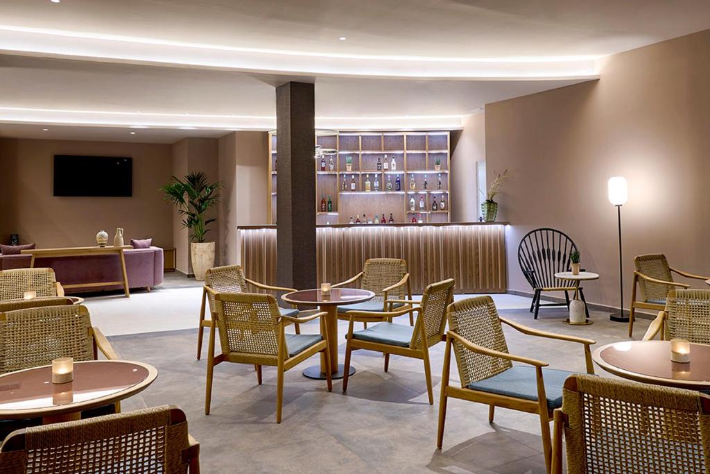 Posezení v ubytování Ammos Luxury Resort
