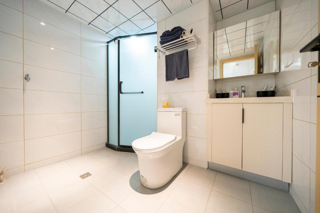Koupelna v ubytování Bundside NJE 3BR Suite