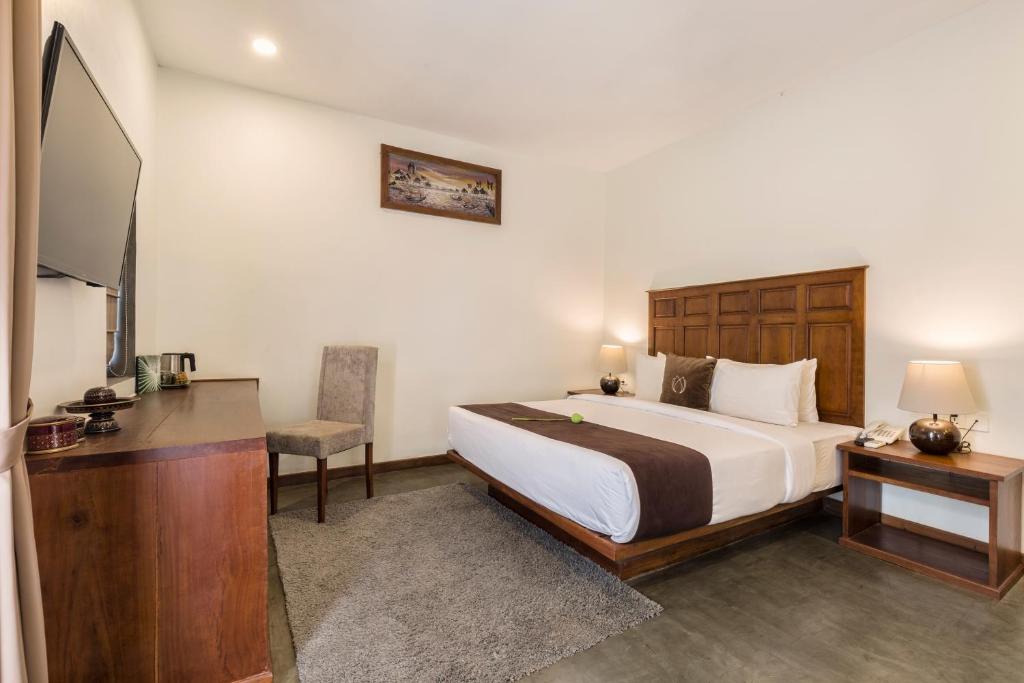Postel nebo postele na pokoji v ubytování Won Residence & Spa