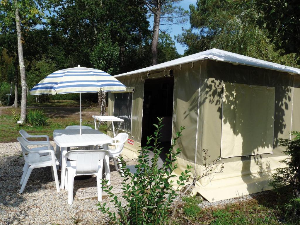 Zahrada ubytování Camping Saint Laurent