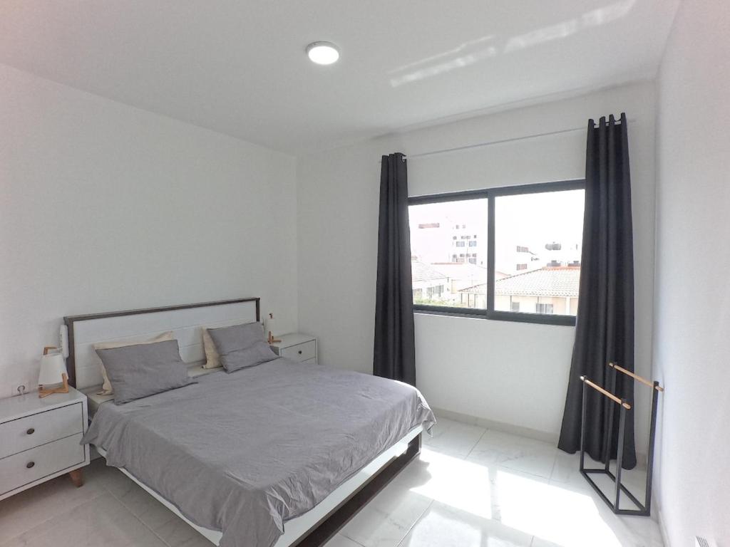 Ένα ή περισσότερα κρεβάτια σε δωμάτιο στο Casa Emilie T2, 2 bedrooms