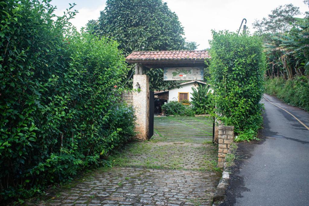 Zahrada ubytování Saíra Recanto de Serra