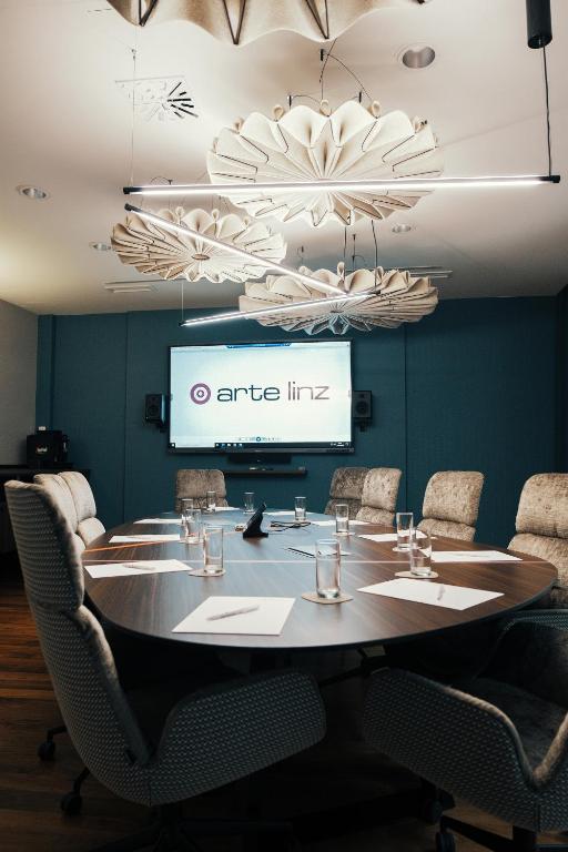 Konferenční prostory v ubytování arte Hotel Linz