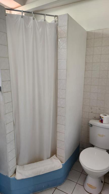 Koupelna v ubytování OEManagement Rooms