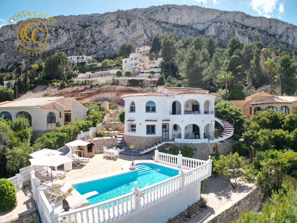 Πισίνα στο ή κοντά στο Villa el Paraiso