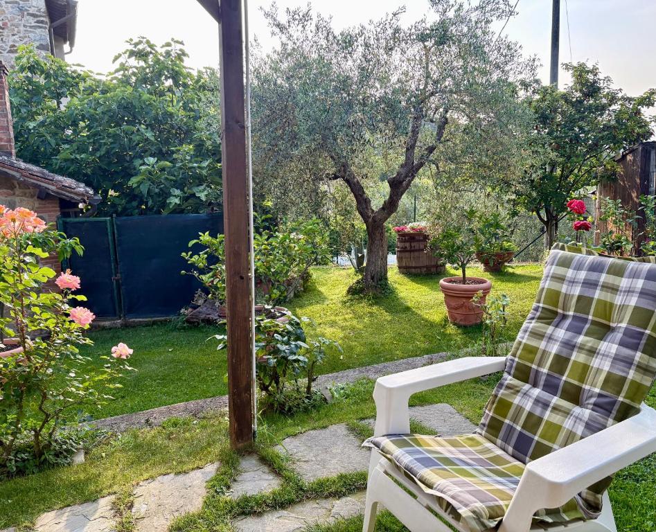 Zahrada ubytování B&B Il Pozzo