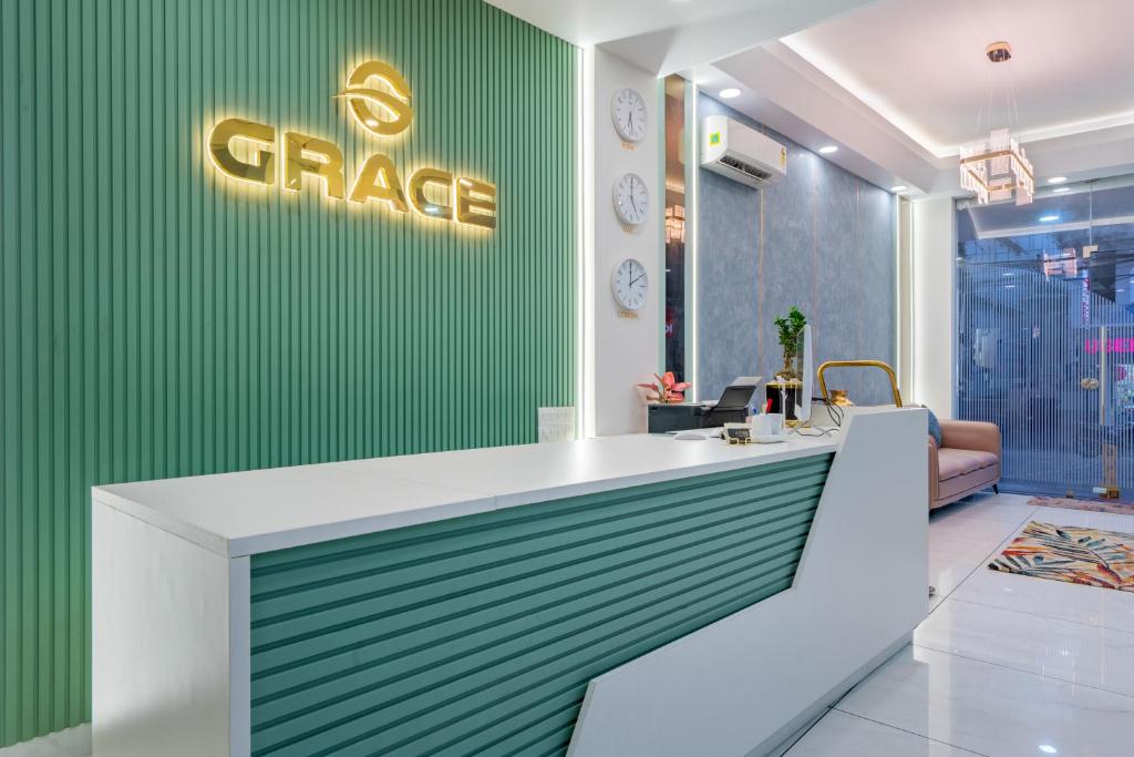 Certifikát, hodnocení, plakát nebo jiný dokument vystavený v ubytování Grace Suites