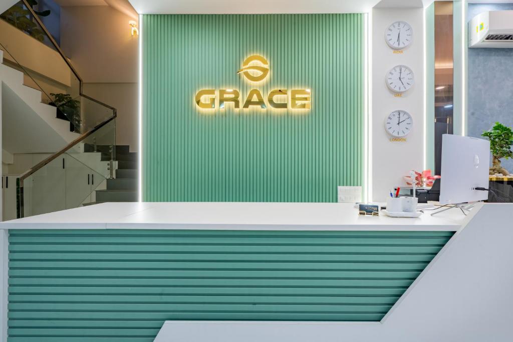 Certifikát, hodnocení, plakát nebo jiný dokument vystavený v ubytování Grace Suites