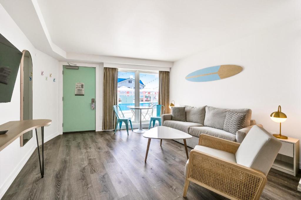 Madison Resort Wildwood Crest - Suite Queen Con Vistas A La Piscina Y Ocean Tower