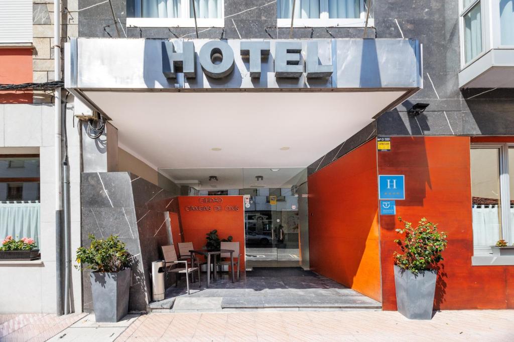 Budova, kde se hotel nachází