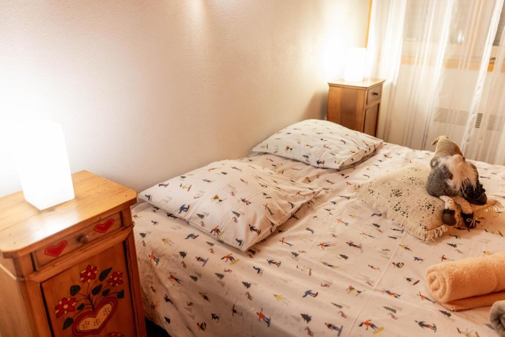Postel nebo postele na pokoji v ubytování LE GITE DE BRI