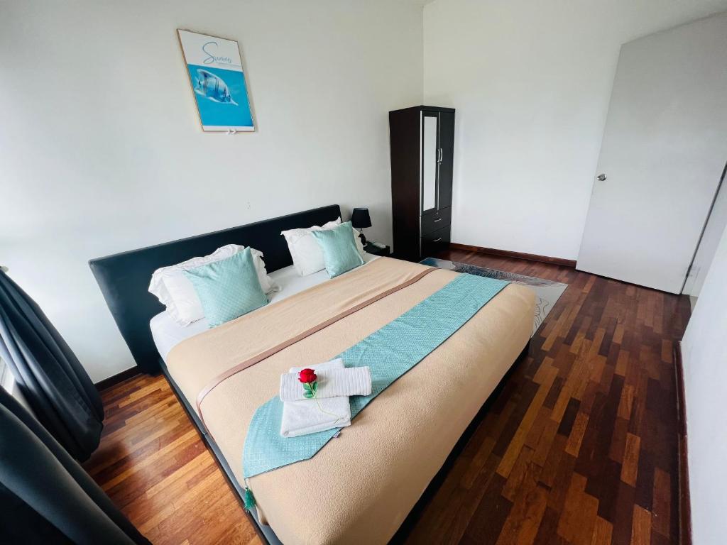 Postel nebo postele na pokoji v ubytování Studio I-Soho D'Gunduls Homestay by DGH I-CITY