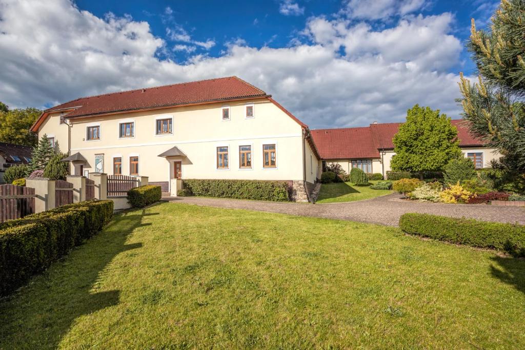 Zahrada ubytování Pension U Lípy