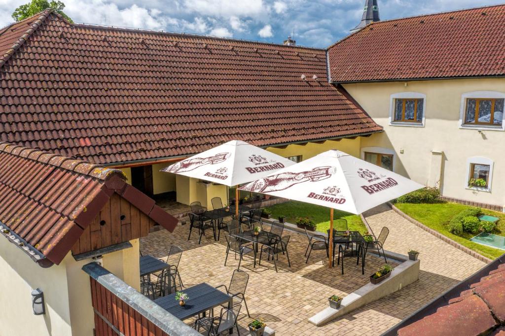 Budova, kde se penzion nachází