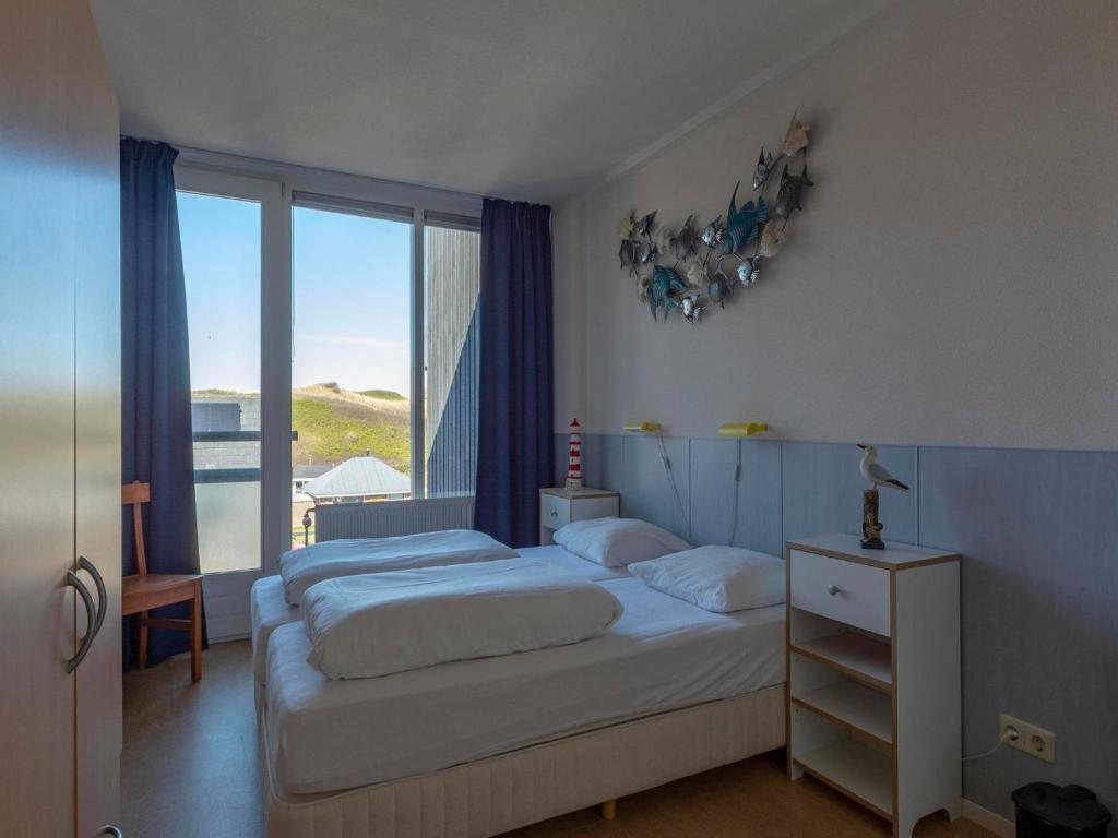 Postel nebo postele na pokoji v ubytování Luxury apartment with garden