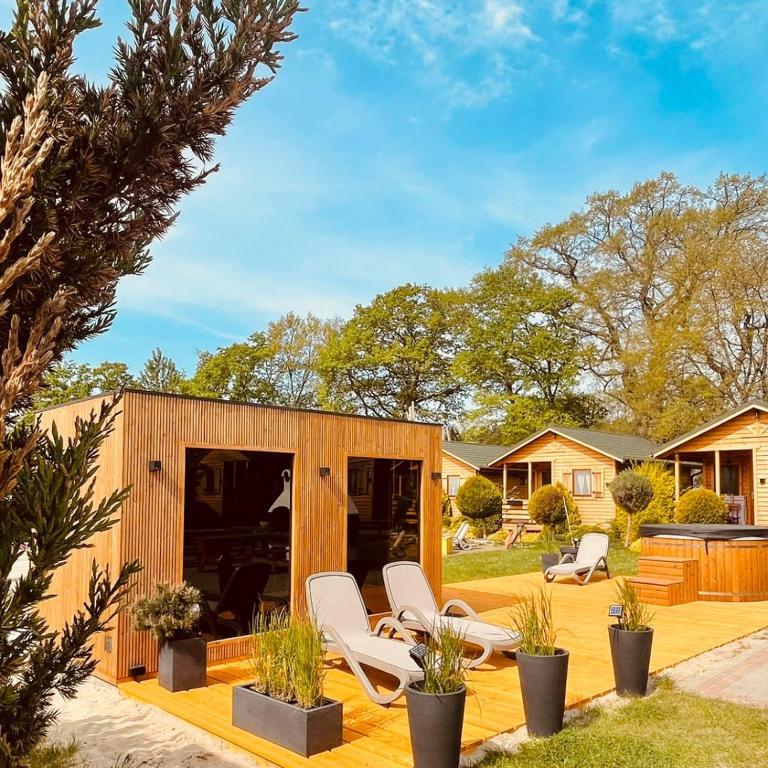 Zahrada ubytování Boho Baltic Resort