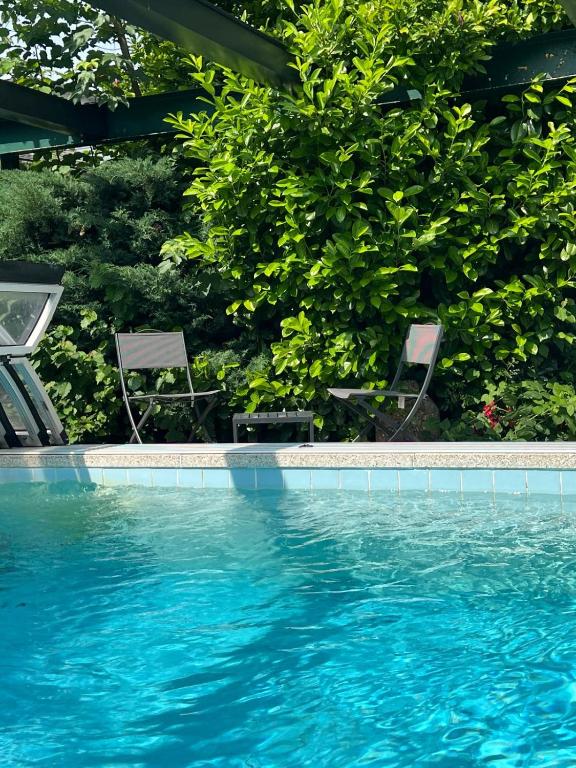 Bazén v ubytování Ferienhaus Auerhahn nebo v jeho okolí