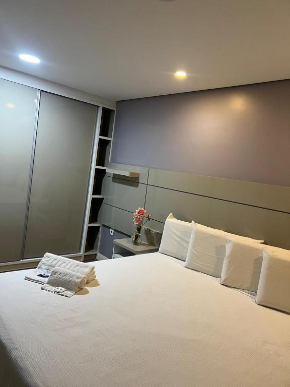 Postel nebo postele na pokoji v ubytování Hotel Oceania