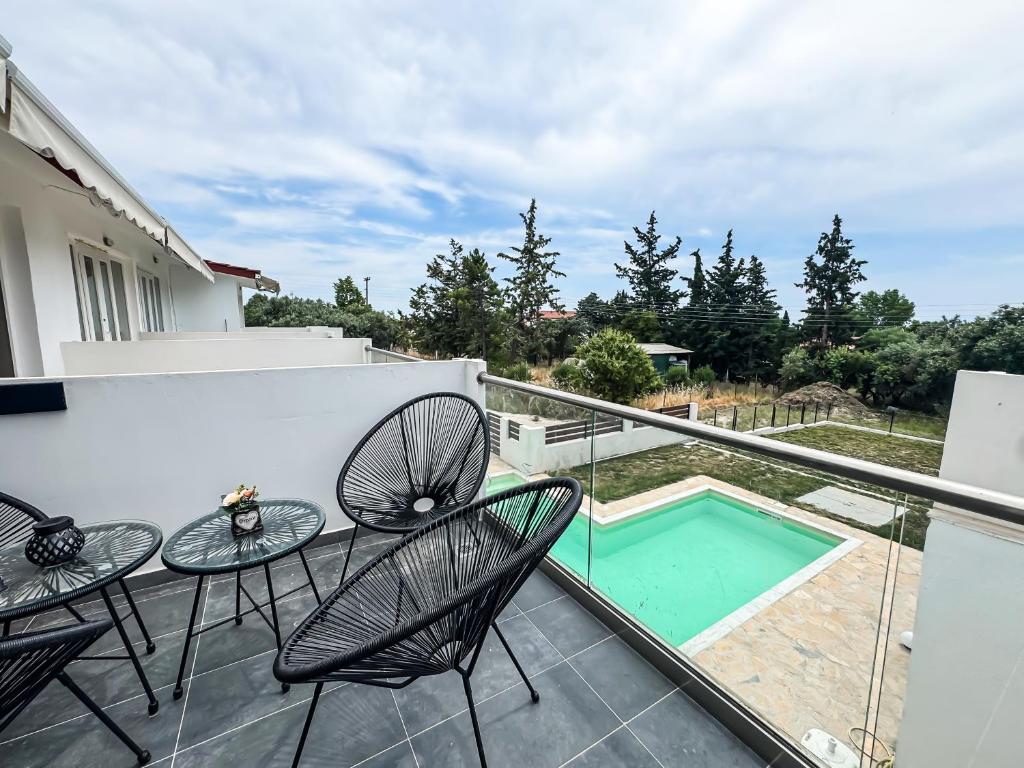 Bazén v ubytování Piscina Mare #PROPERTLY nebo v jeho okolí