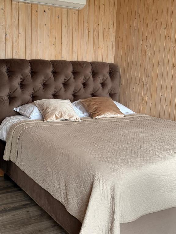 Postel nebo postele na pokoji v ubytování Doles Perle