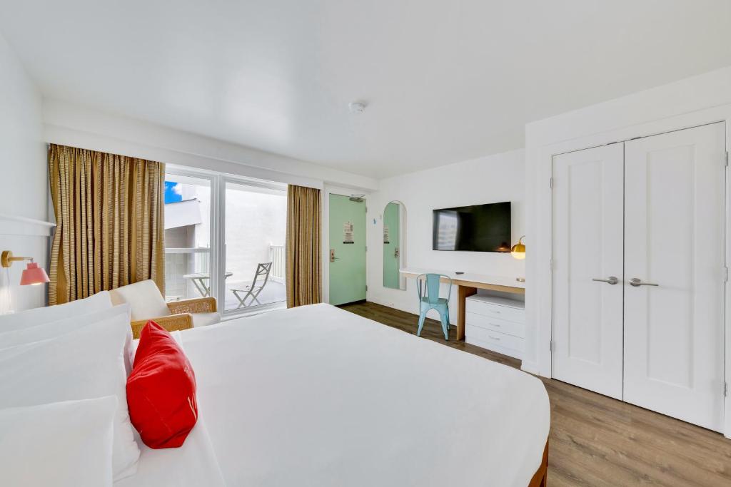 Madison Resort Wildwood Crest - Suite King - Vista Interior - Torre Océano