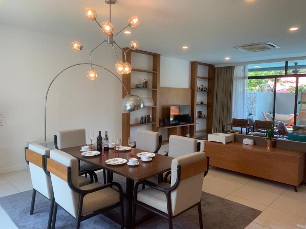 Posezení v ubytování Merissa Luxury Villa - Private Pool Langkawi