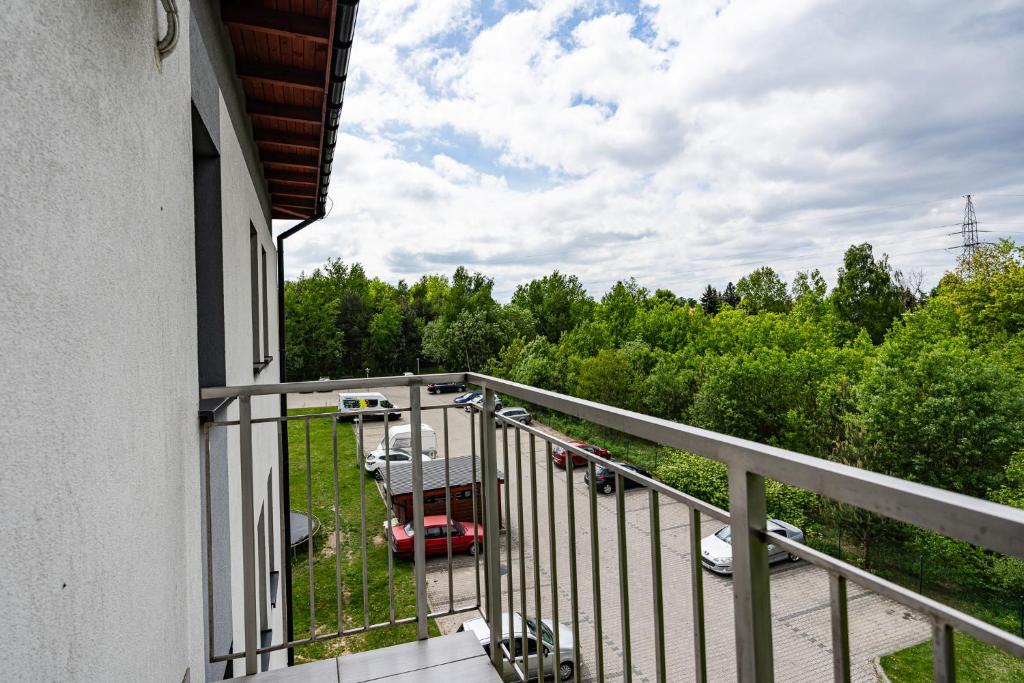 Balkón alebo terasa v ubytovaní Apartamenty Tespis - Andersa
