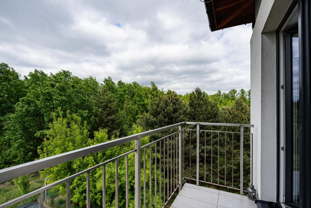 Balkón alebo terasa v ubytovaní Apartamenty Tespis - Andersa