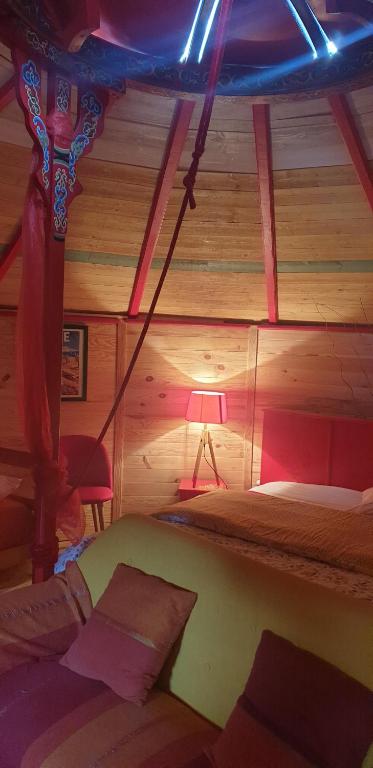 Postel nebo postele na pokoji v ubytování B&B L'Albatros