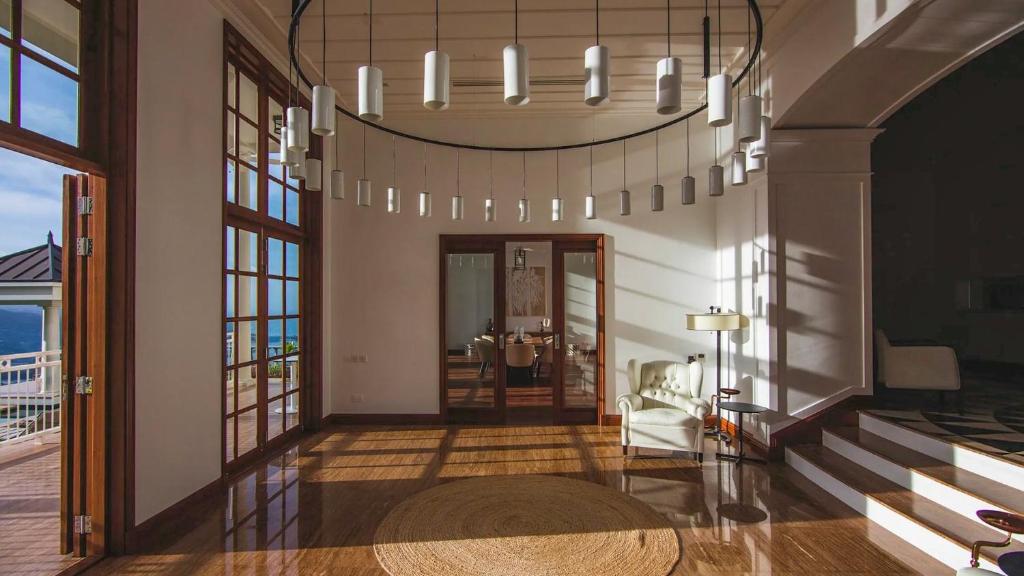 Posezení v ubytování Pearl Horizon Villa