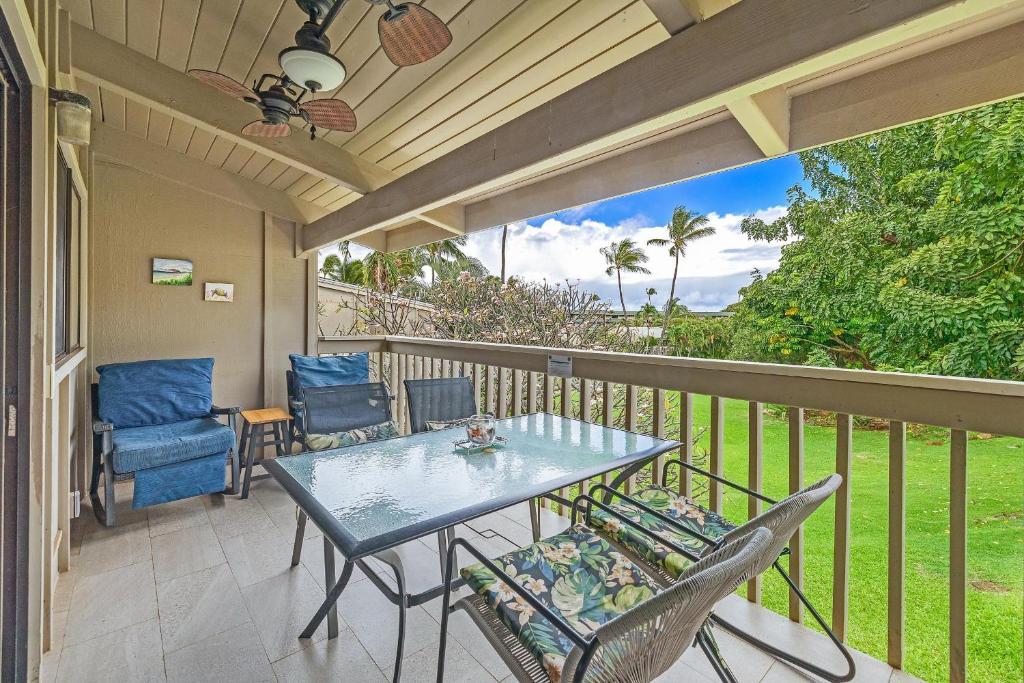 En balkon eller terrasse på Pohailani #243 - Oceanview