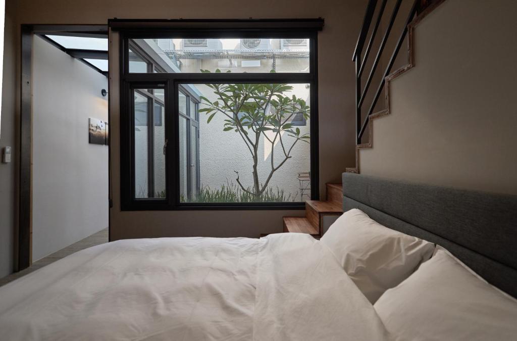 日月潭 3JD home 一館 - 四倍房间与露台