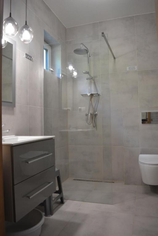 Kúpeľňa v ubytovaní Apartamenty Asturia Rymanów Zdrój
