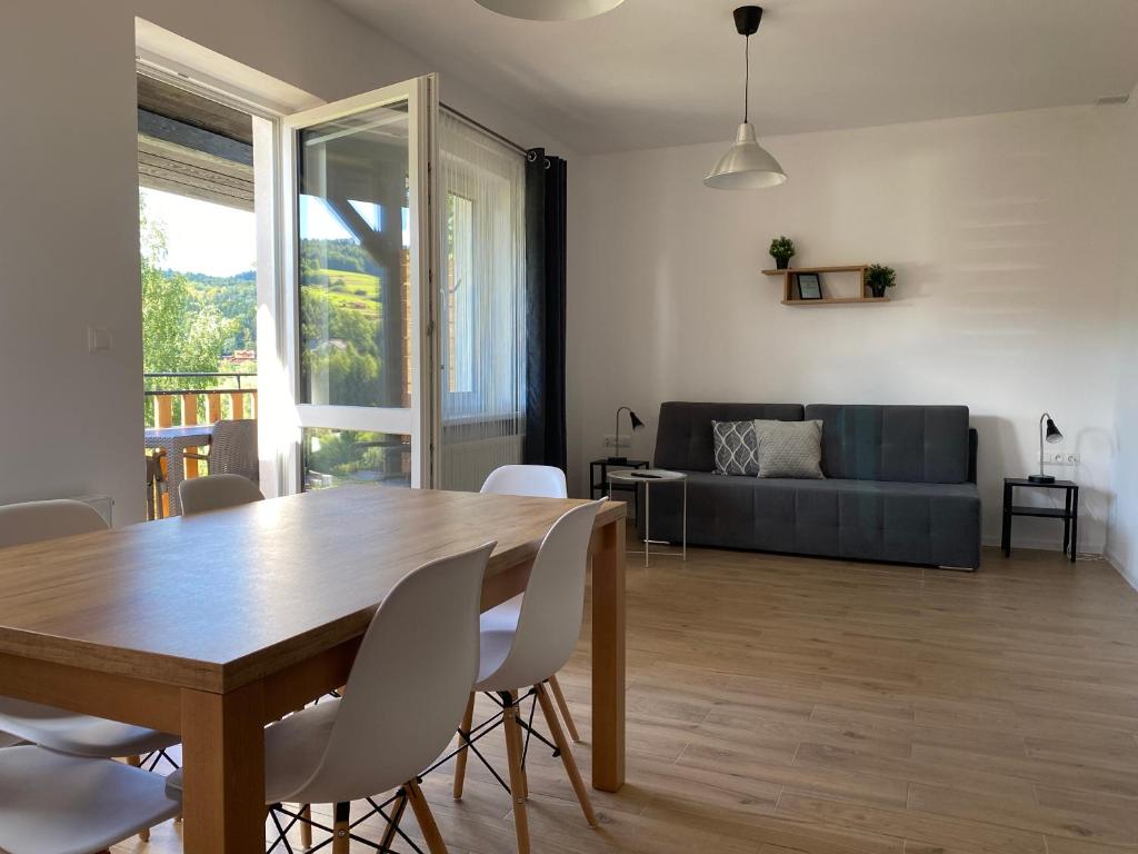 Posedenie v ubytovaní Apartamenty Asturia Rymanów Zdrój