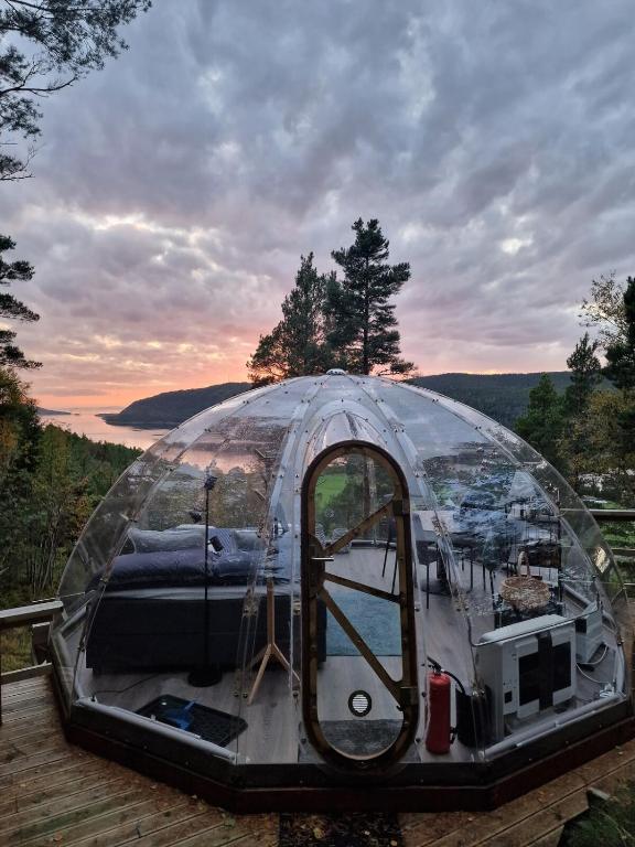 Příroda nedaleko luxury tent