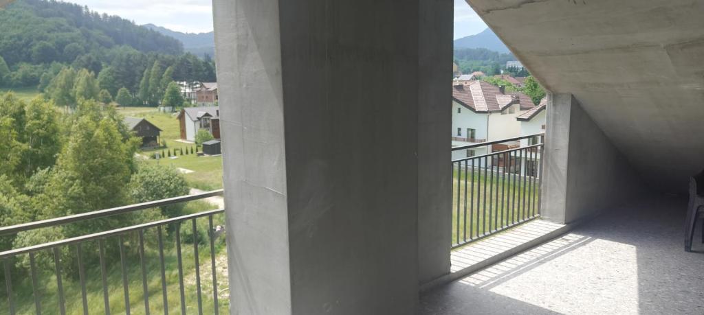 Nespecifikovaný výhled na hory nebo výhled na hory při pohledu z apartmánu
