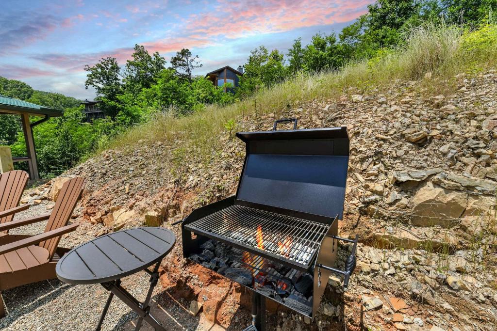 BBQ facilities na available sa mga guest sa holiday home