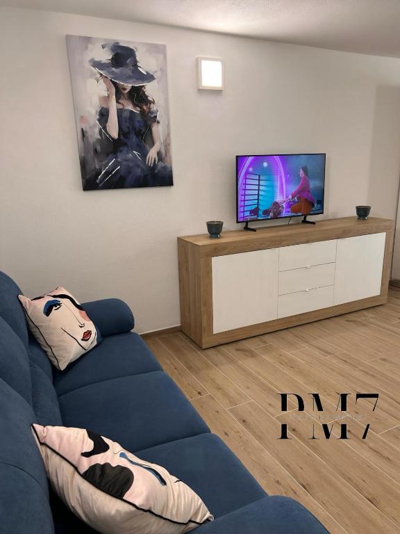TV a/nebo společenská místnost v ubytování PM 7 Largo Bruno Ciari