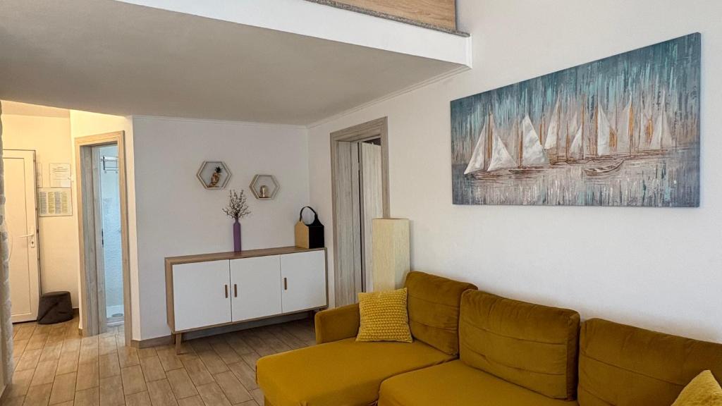 Posezení v ubytování Apartments Aurora