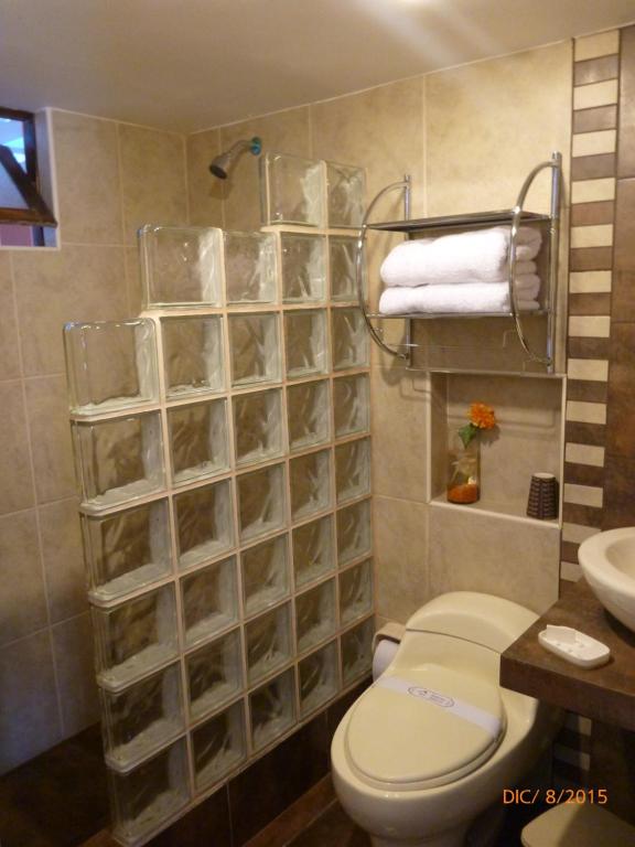 Koupelna v ubytování Vita Hoteles Colca