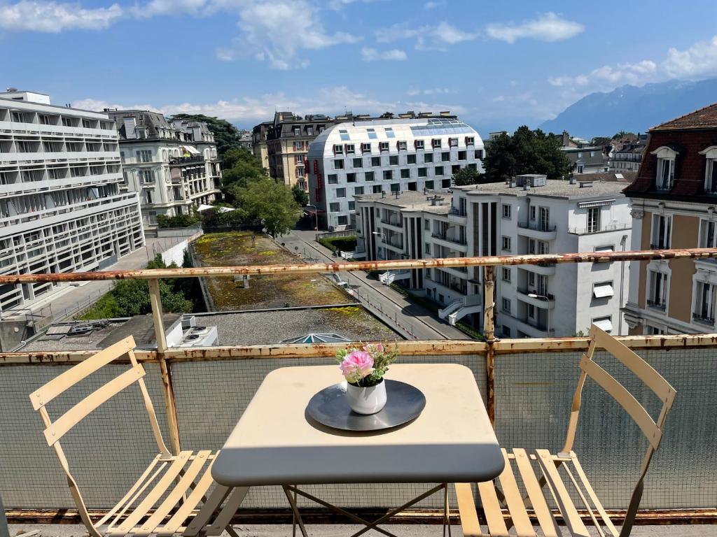 Beautiful studio 2 minutes from Lausanne Train Station - Resim 6