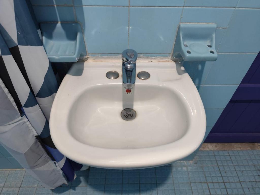 Koupelna v ubytování Casa Yola