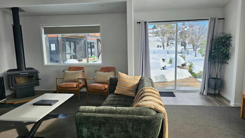 Posezení v ubytování "Great Scott" Great spot your Tekapo Retreat