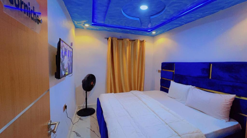 Postel nebo postele na pokoji v ubytování Samtemi Hotel