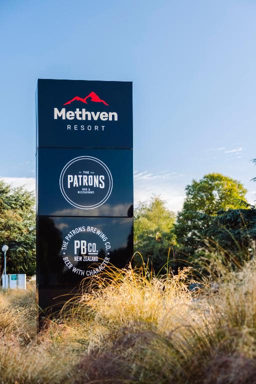 Certifikát, hodnocení, plakát nebo jiný dokument vystavený v ubytování Methven Resort