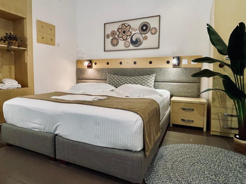 Postel nebo postele na pokoji v ubytování Semiramis Guesthouse